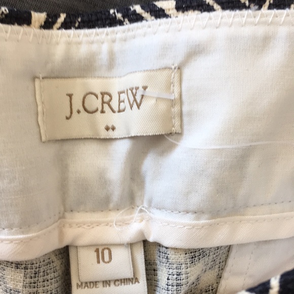 NWT J Crew Shorts. Sz 10 - Picture 3 of 5